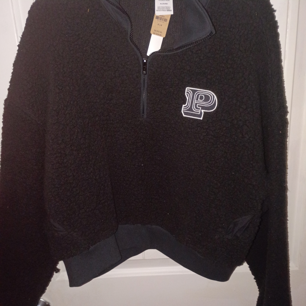 PINK Victoria's Secret Black Pullover